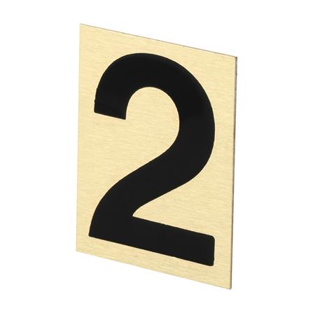 ตัวเลขอารบิค ทองเหลือง S&T 1096D เลข 2_1