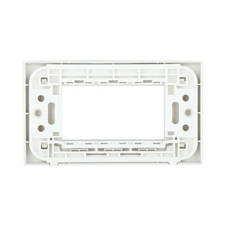 หน้ากาก 3 ช่อง PANASONIC WEG6803MW สีเงิน_1