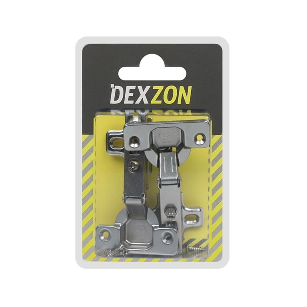 บานพับถ้วยกลางขอบ FITT 2 ตัว