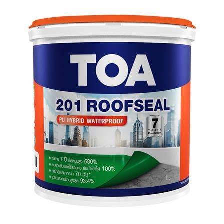 อะคริลิกกันซึม TOA 201 ROOFSEAL PU HYBRID 4 กก. สี...