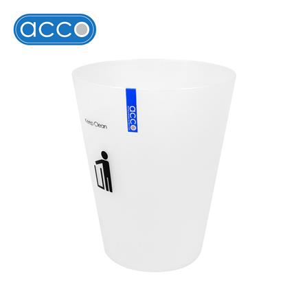 ถังขยะกลม ACCO ขนาด 4.5 ลิตร สีขาว_0