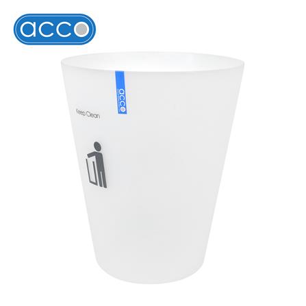 ถังขยะกลม ACCO ขนาด 9 ลิตร สีขาว_0