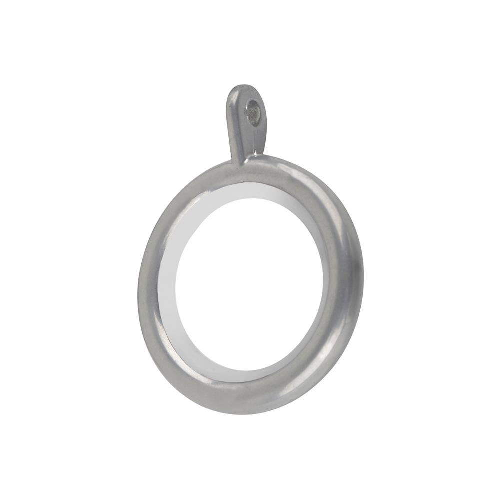 ห่วงคล้องรางเหล็ก HOME LIVING STYLE 30 มม. สีเงิน (แพ็ก 10 ชิ้น)