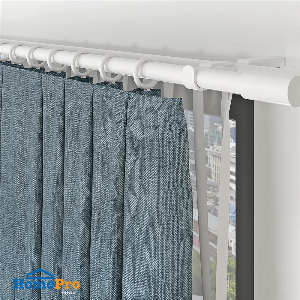 ห่วงคล้องราง HOME LIVING STYLE 33 มม. สีขาว (แพ็ก 10 ชิ้น)