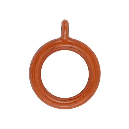 ห่วงคล้องราง HOME LIVING STYLE 33 มม. สีน้ำตาล (แพ็ก 10 ชิ้น)