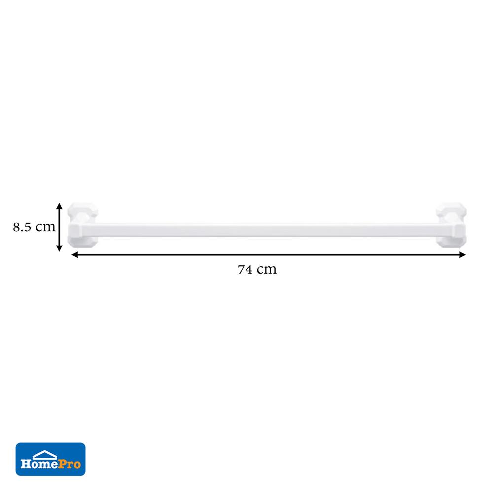 ราวแขวนผ้า BATH TIME 1427BT สีขาว