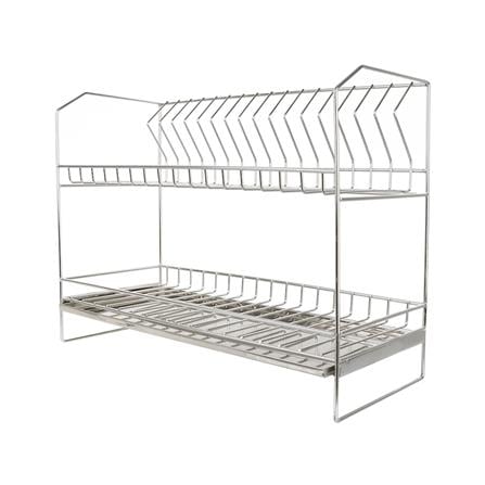 ชั้นคว่ำจานสเตนเลส 2 ชั้น KECH HWS072