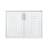 บานซิงค์คู่ ABS CABIN FUSION 85.5x65.5 ซม. สีขาว