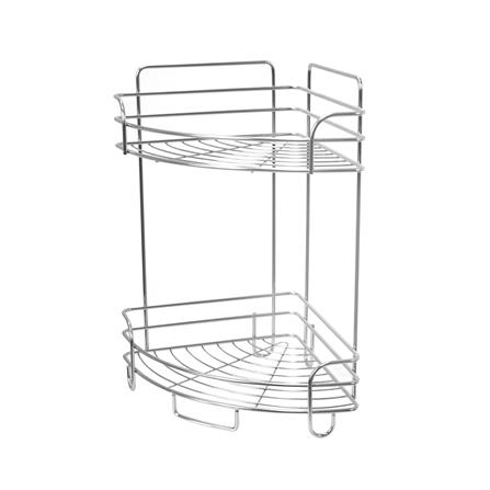 ชั้นเข้ามุมสเตนเลส 2 ชั้น EKONO ST-3220