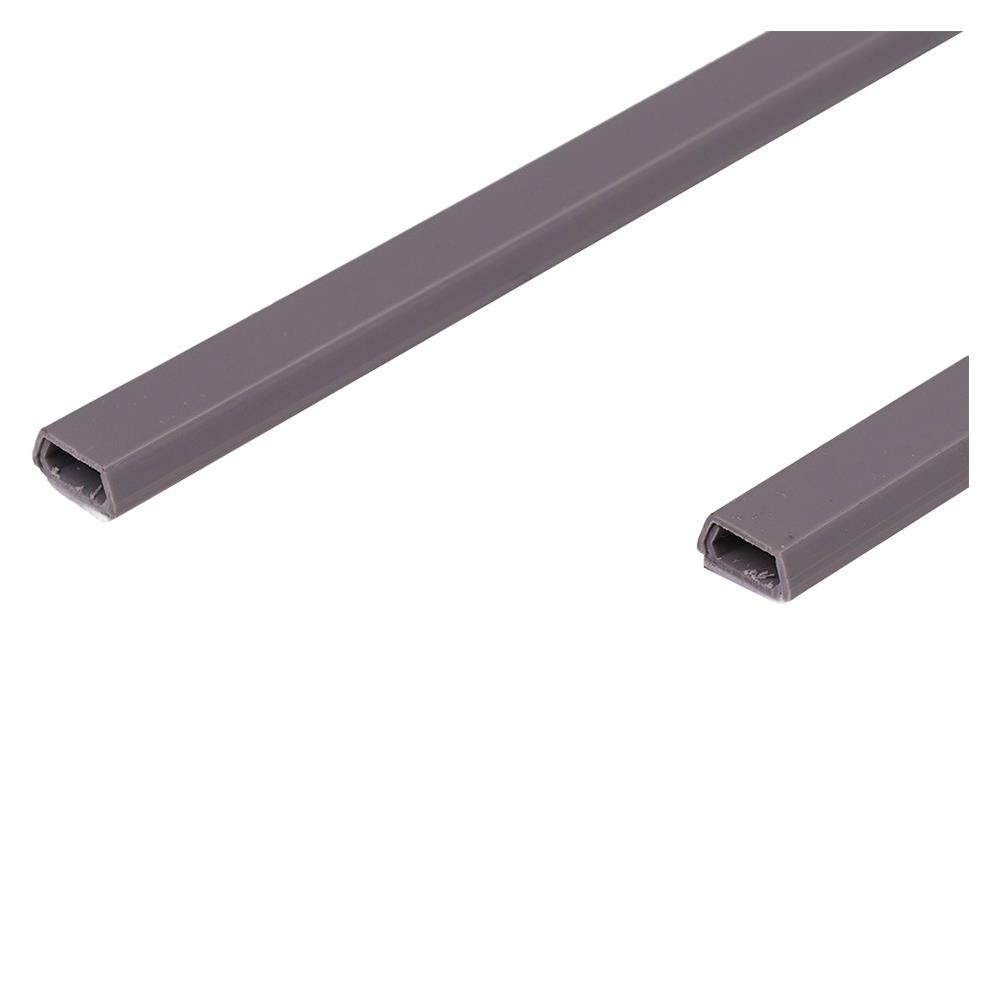 รางสายไฟคางหมู ELEKTRA 18 มม. x 1 ม. สีเทา