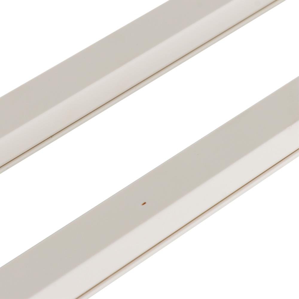 รางสายไฟคางหมู ELEKTRA 25x10 มม. x 1 ม. สีขาว