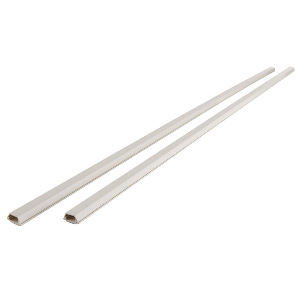 รางสายไฟคางหมู ELEKTRA 25x10 มม. x 1 ม. สีขาว