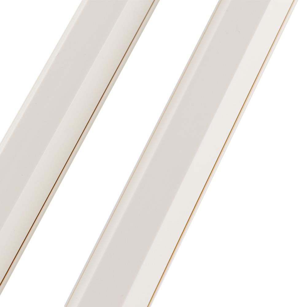 รางสายไฟคางหมู ELEKTRA 25x15 มม. x 1 ม. สีขาว