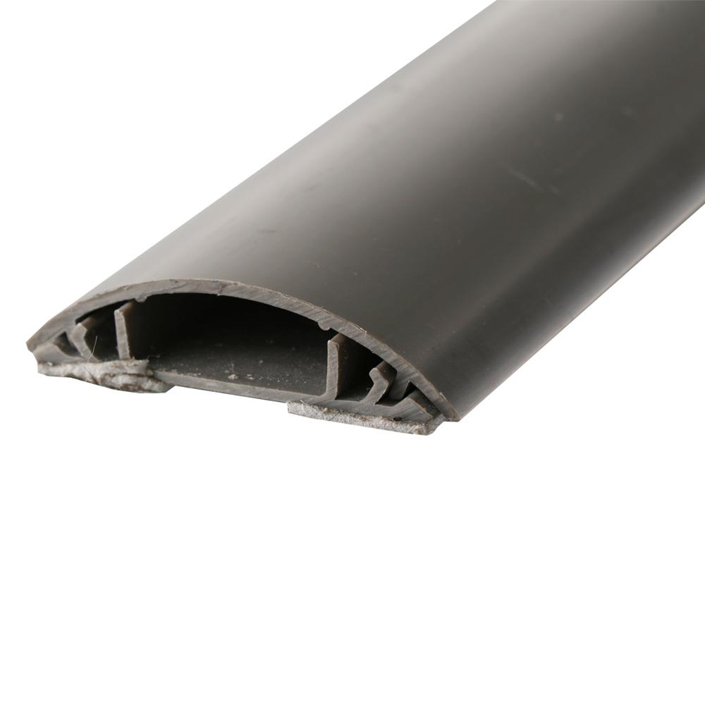 รางสายไฟโค้ง ELEKTRA 60 มม. x 2 ม. สีเทา