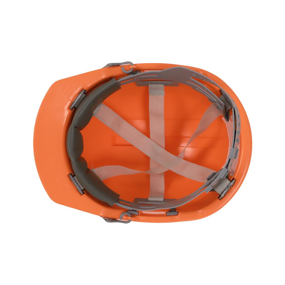 หมวกนิรภัย HDPE มาตรฐานมอก. DEXZON สีส้ม