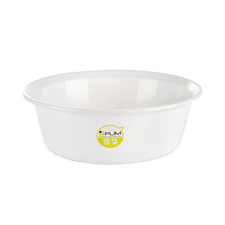ROUND BASIN PLIM 40cm WHITE