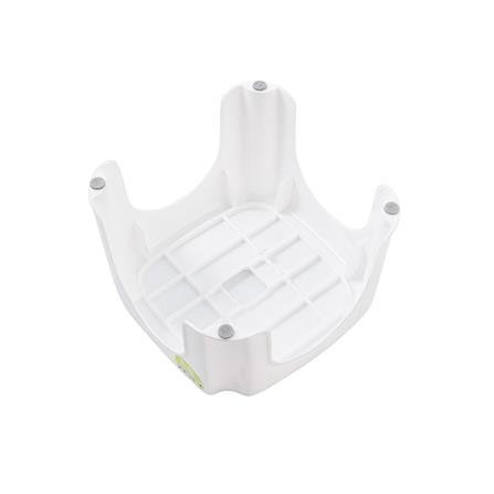 RECTANGULAR STEP STOOL PLIM 16X23X23CM WHITE