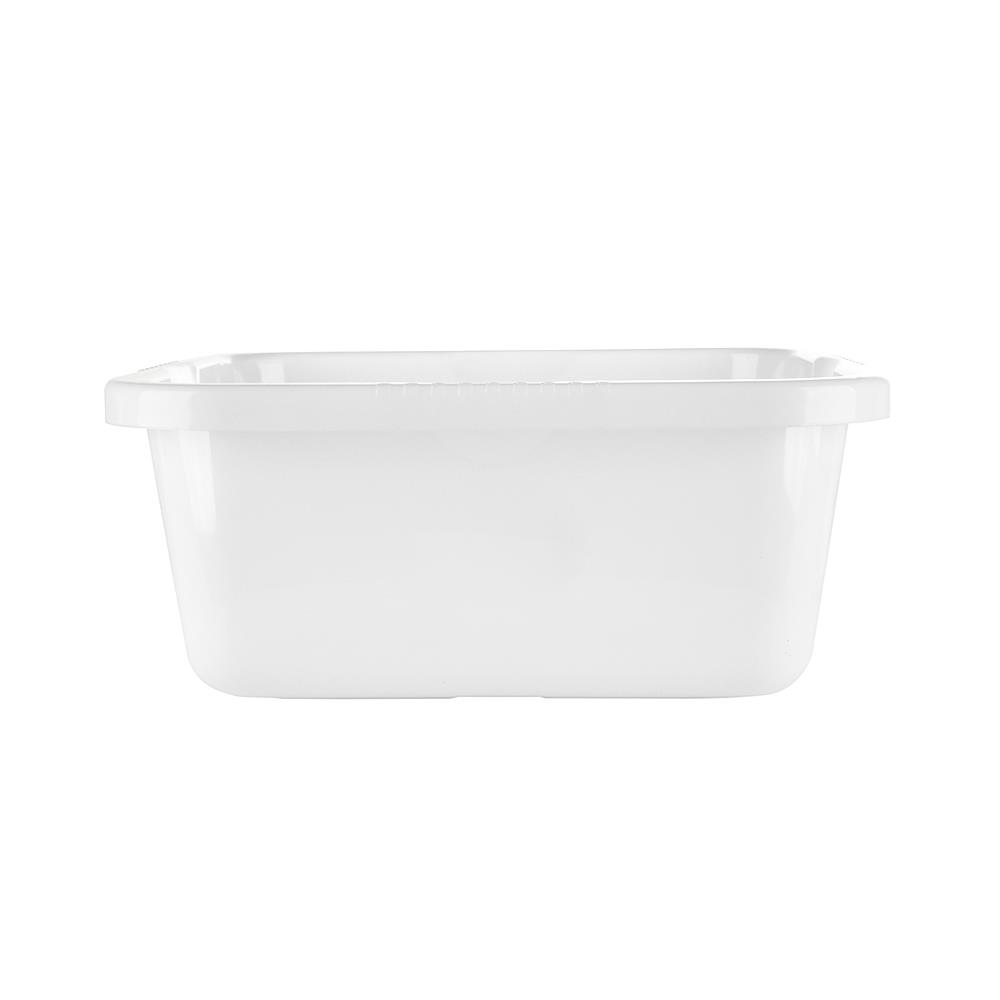 กะละมังเหลี่ยม PLIM สีขาว