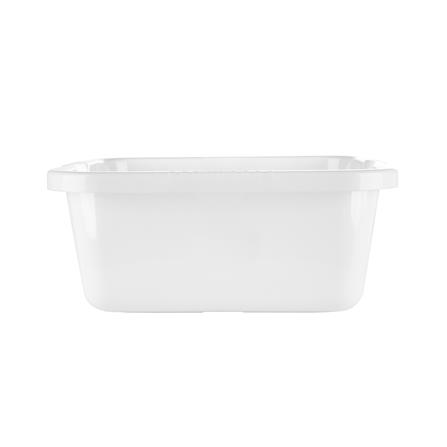 SQUARE BASIN PLIM 34cm WHITE