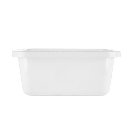 SQUARE BASIN PLIM 29cm WHITE
