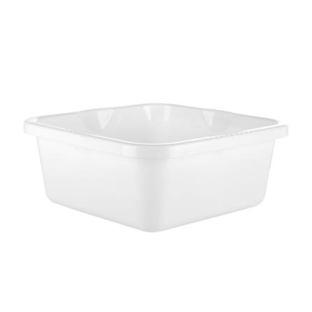 SQUARE BASIN PLIM 29cm WHITE