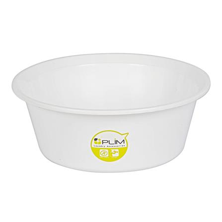ROUND BASIN PLIM 30cm WHITE