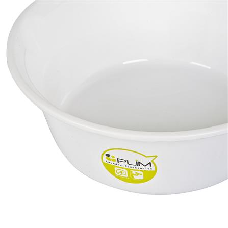 ROUND BASIN PLIM 30cm WHITE
