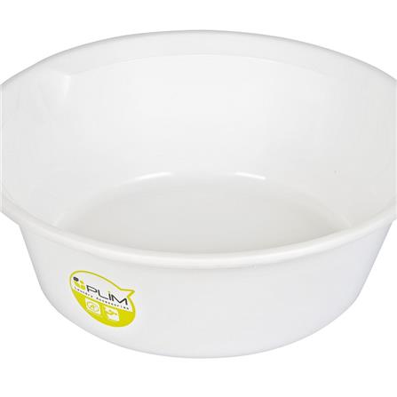 ROUND BASIN PLIM 35cm WHITE