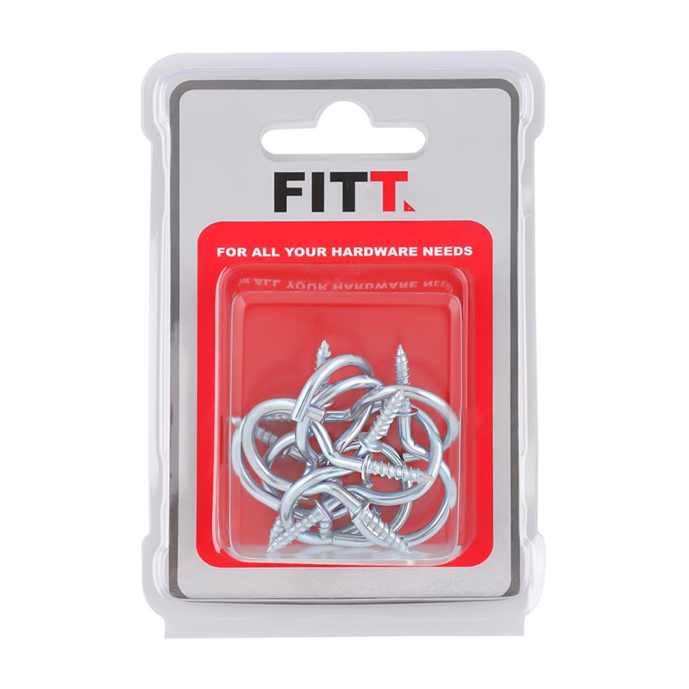 SCREW HOOK FITT 1-1/4" 10EA