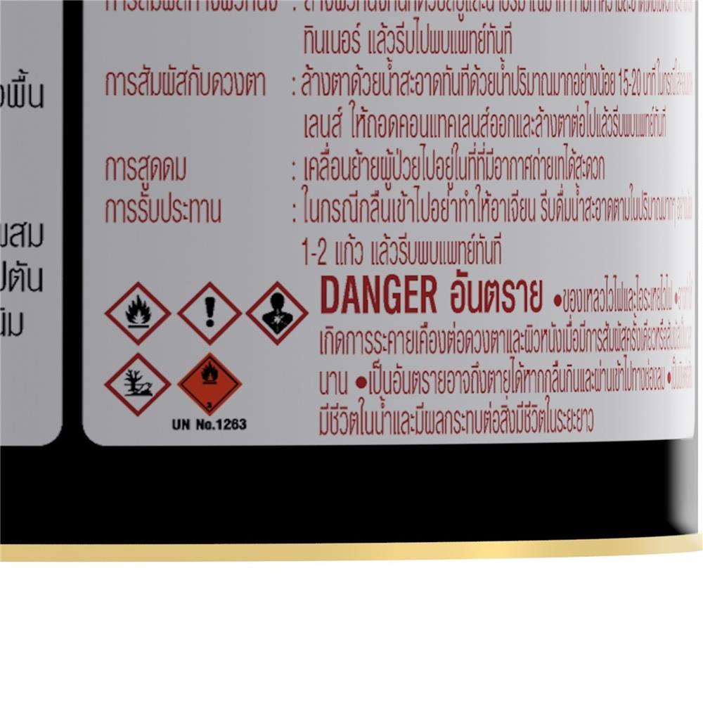 สีน้ำมันเคลือบเงา ชนิดเงา CAPTAIN BASE B 1/4 แกลลอน