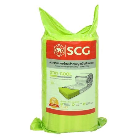 ฉนวนใยแก้วกันความร้อน SCG PREMIUM หนา 3 นิ้ว 0.6x4 ม._5