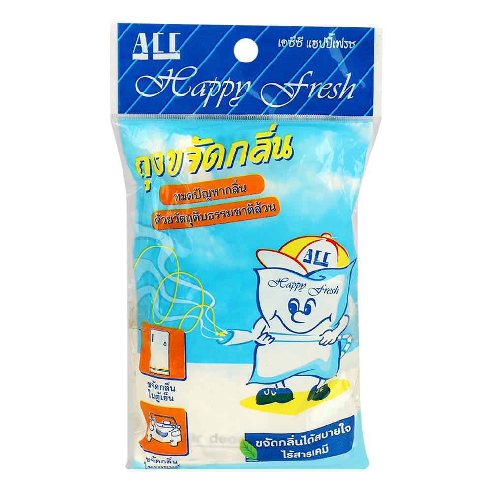 DEODORIZER BAG SPONTEX 100G HAPPY FRESH