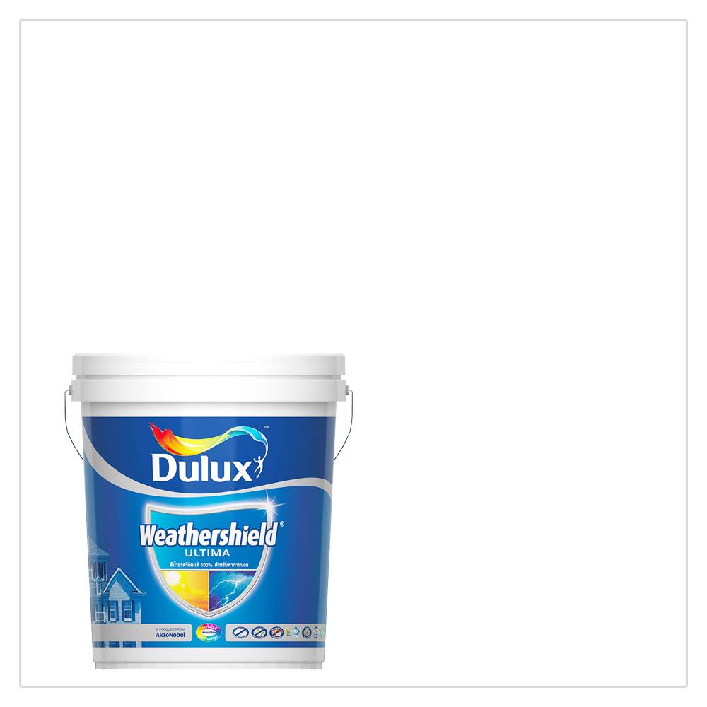 สีน้ำทาภายนอก  DULUX WEATHER SHIELD ULTIMA 3535 ด้าน 5 แกลลอน