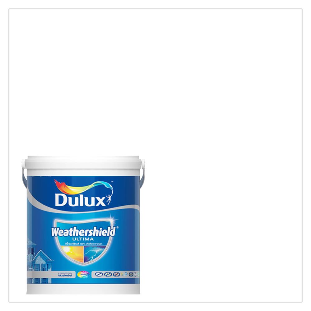 สีน้ำทาภายนอก  DULUX WEATHER SHIELD ULTIMA 3535 ด้าน 1 แกลลอน