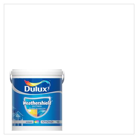สีน้ำทาภายนอก  DULUX WEATHER SHIELD ULTIMA 3535 ด้าน 1 แกลลอน_0