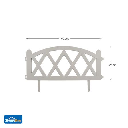 PLASTIC FENCE SPRING HT-806 WHITE_6