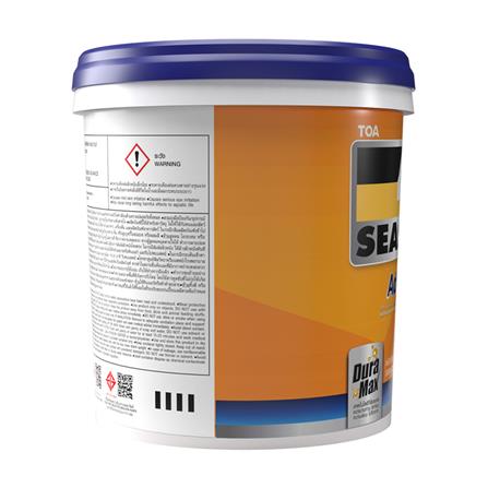 สีน้ำทาภายนอก ชนิดกึ่งเงา TOA 4 SEASONS ADVANCE BASE B สีขาว 2.5 แกลลอน_2