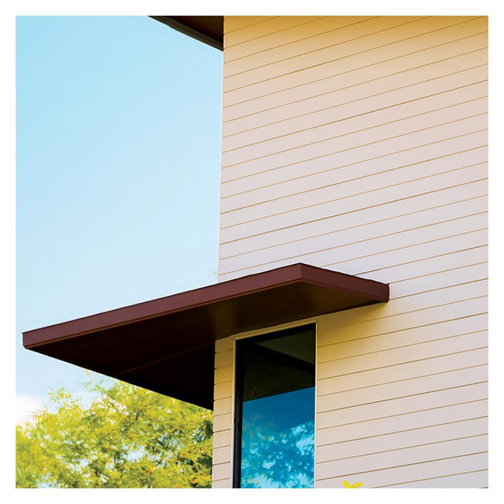 ไม้ผนังบังใบ CONWOOD ลายเสี้ยน G1 20.3x305x1.1 ซม. สีขาวงาช้าง