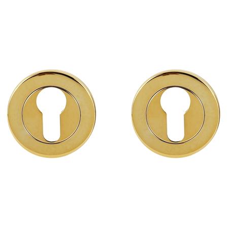 MORTISE LEVER LOCKSET MUL-T-LOCK 406 GOLD PVD