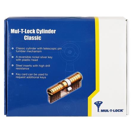 MORTISE LEVER LOCKSET MUL-T-LOCK 406 GOLD PVD