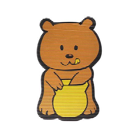 CORRUGATED RUG MOYA BEAR