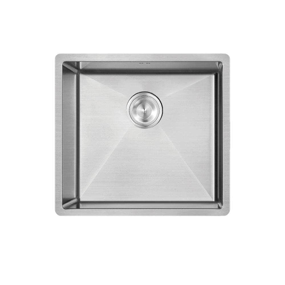 ซิงค์ฝังสแควร์ 1หลุม TECNOPLUS TNP1050SU สเตนเลส