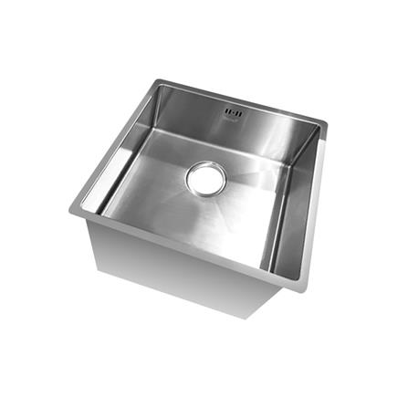 ซิงค์ฝังสแควร์ 1หลุม TECNOPLUS TNP1050SU สเตนเลส_1