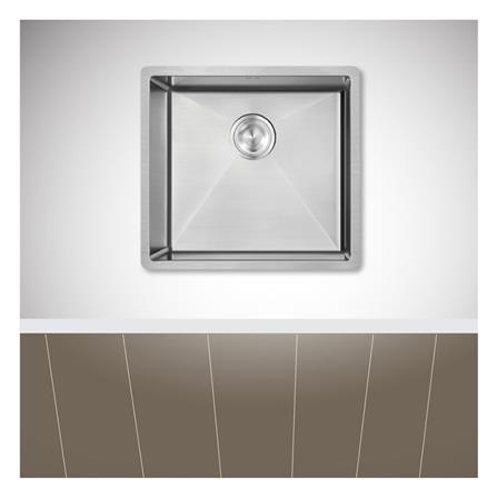 ซิงค์ฝังสแควร์ 1หลุม TECNOPLUS TNP1050SU สเตนเลส_2