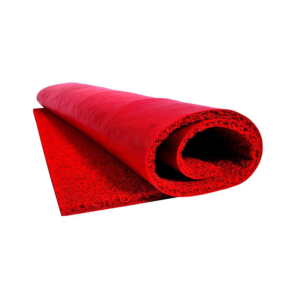 พรมเช็ดเท้าดักฝุ่น หน้ากว้าง 122 ซม. HOME LIVING STYLE BKG4 สีแดง (ตัดขายเป็นเมตร)