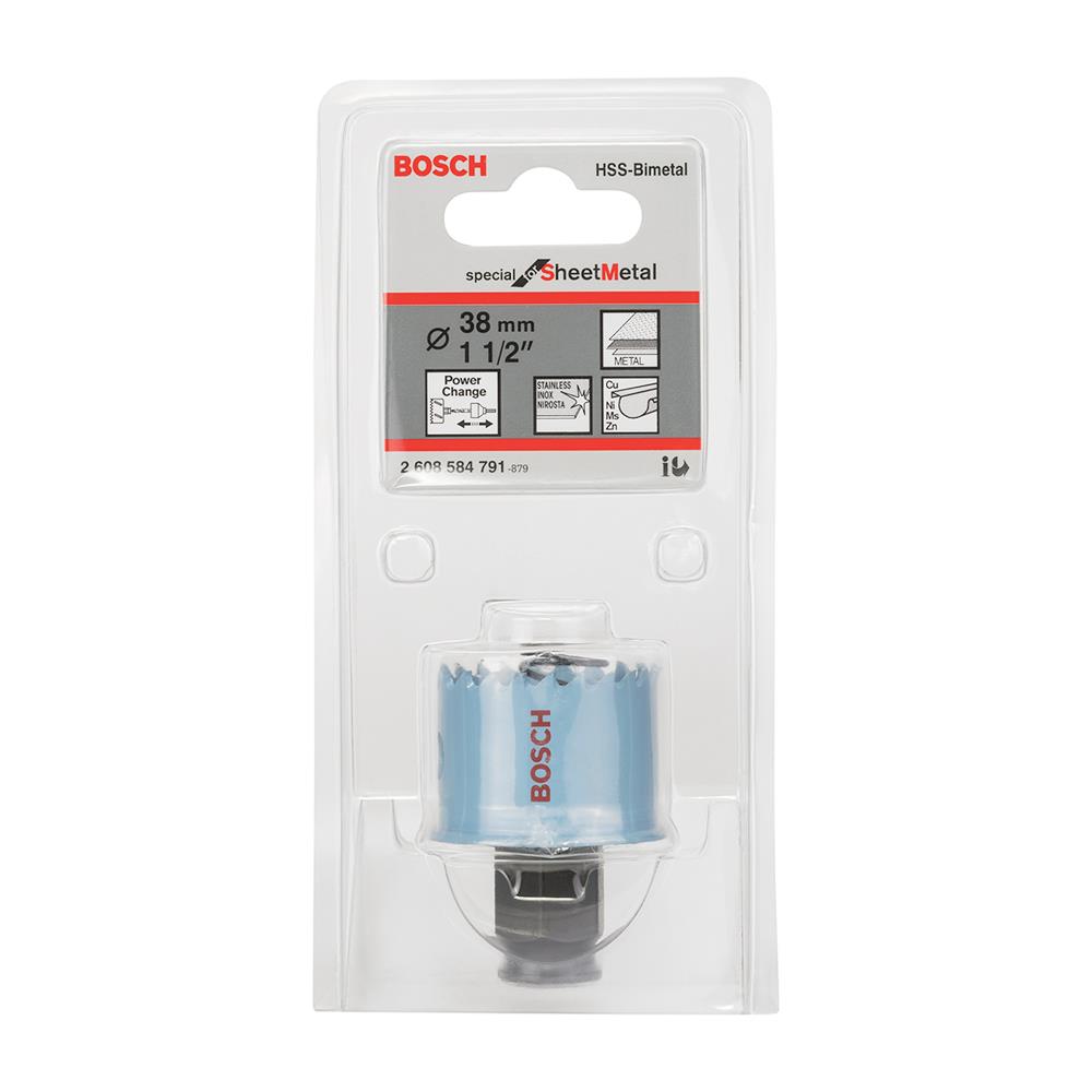 โฮซอลเจาะเหล็ก BOSCH 1-1/21 นิ้ว