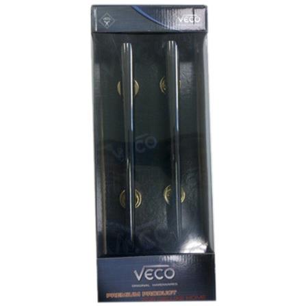 PULL HANDLE VECO 319A-300-G-B 12" CHROMIUM/BLACK