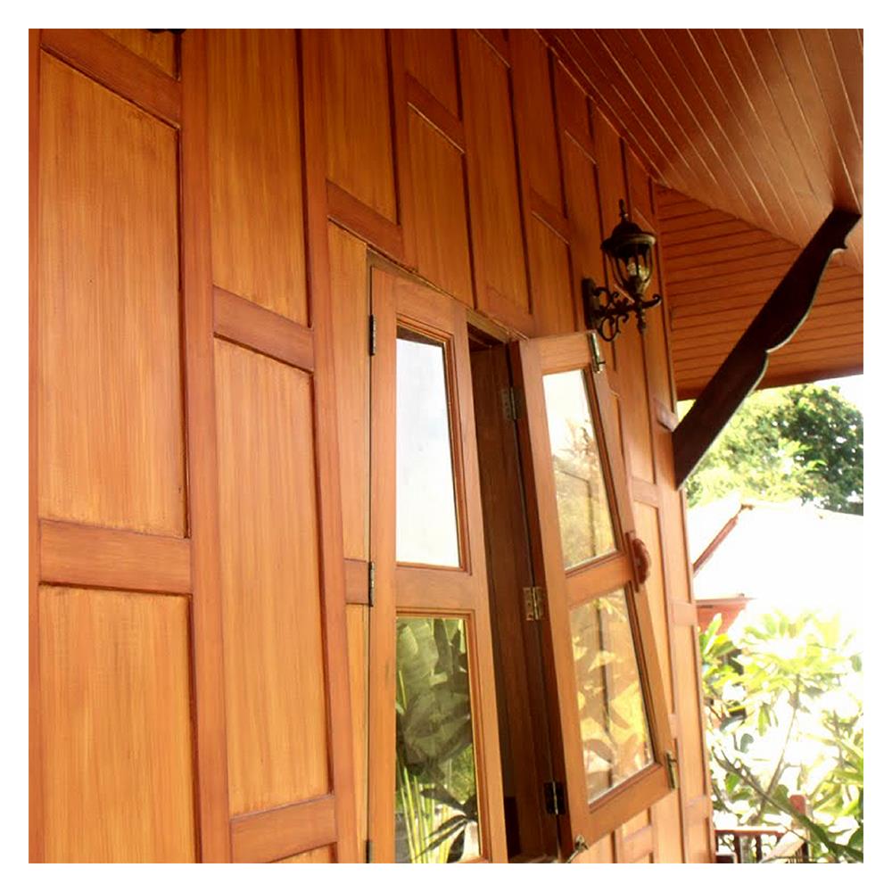 สีย้อมไม้ ชนิดเงา RTB WOODSTAIN SP-0108 สีไม้สักทองอ่อน 1 แกลลอน