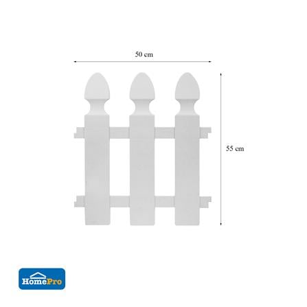 PLASTIC FENCE SPRING HT-702 WHITE_6