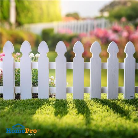 PLASTIC FENCE SPRING HT-704 WHITE 4EA
